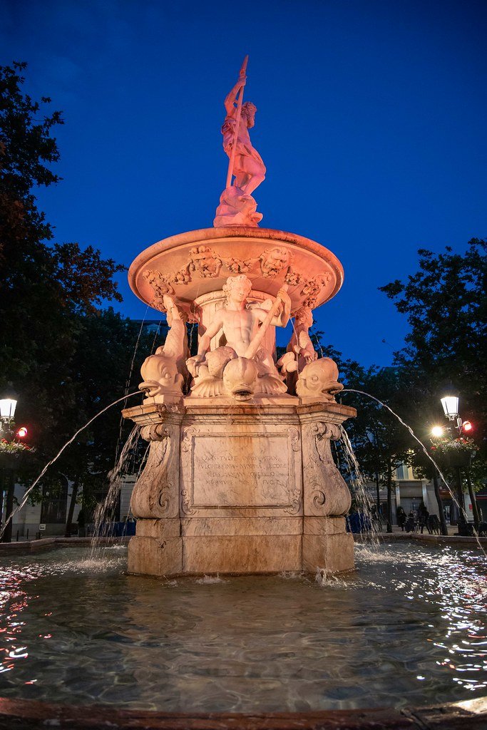 La fontaine Neptune